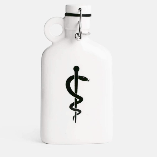 Isola ceramic flask
