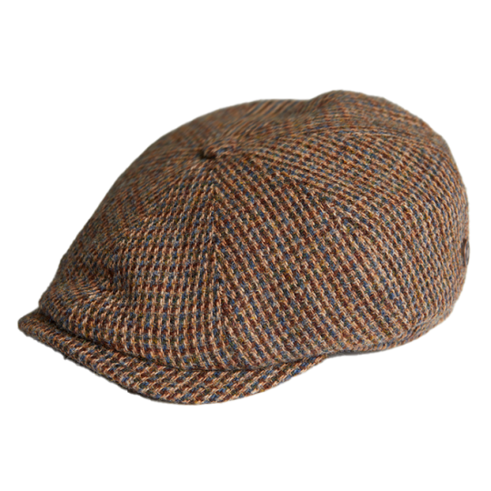 Hat worn by a young medieval man with earring