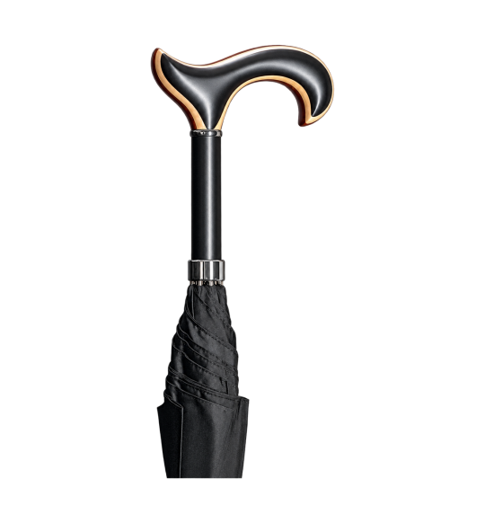 Brazil Gastrock Umbrella – ebony, padauk, and maple handle – main view
