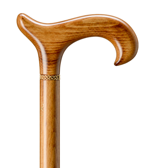The Delicate Cane – Derby handle for small hands on transparent background