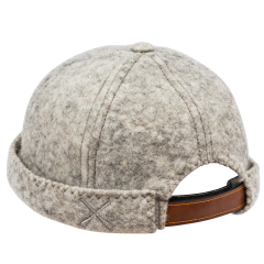 Miki Béton Ciré – Gray Wool Felt – S/M