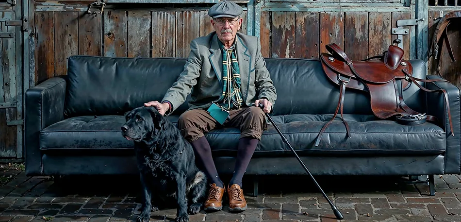 Selection of walking sticks