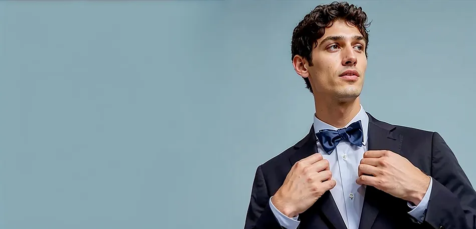 Elegant bow ties and accessories
